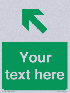 Custom Safe condition: Green Up left arrow